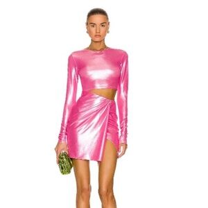 The Andamane Gia Cut Out Mini Dress